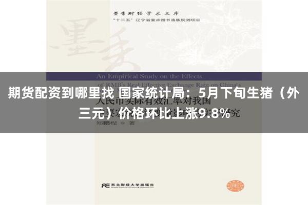 期货配资到哪里找 国家统计局：5月下旬生猪（外三元）价格环比上涨9.8%