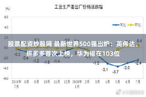 股票配资炒股网 最新世界500强出炉：英伟达、拼多多首次上榜，华为排在103位