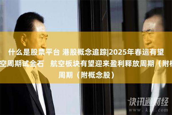 什么是股票平台 港股概念追踪|2025年春运有望成为航空周期试金石   航空板块有望迎来盈利释放周期（附概念股）